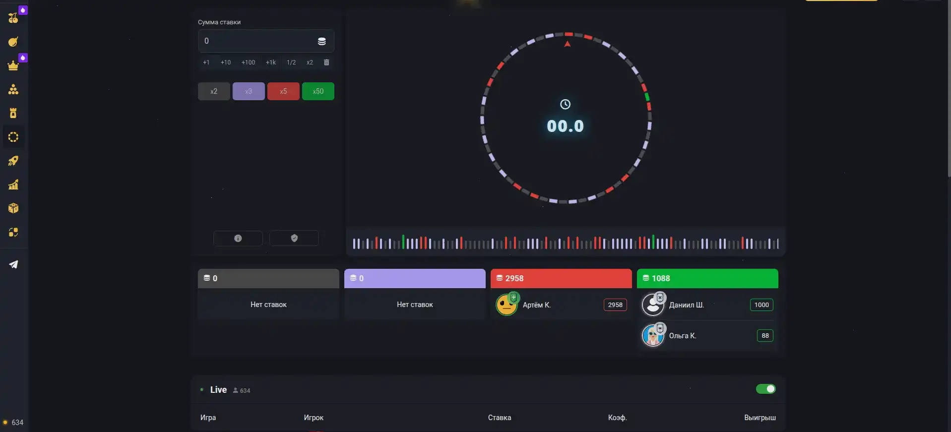 Мобильная версия Дживиспин казино на телефоне